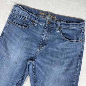 Cody James Straight Fit Med Wash Denim Jeans Men's Size 34X30 Western Workwear